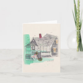 Voeg uw eigen Art Afbeelding of Foto toe Notitiekaartje