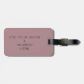 Voeg uw eigen Bagagelabel voor foto's met foto's v (Achterkant horizontaal)