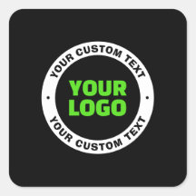 Voeg uw eigen bedrijfslogo of geüpload ontwerp toe