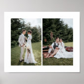 Voeg uw eigen Douane 2 Horizontaal de Collage van Poster (Voorkant)