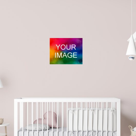 Voeg uw eigen familie vakantie bruiloft event foto poster (Kinderkamer 2)