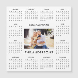 Voeg uw eigen familiefoto toe 2026 Agenda | Magnee