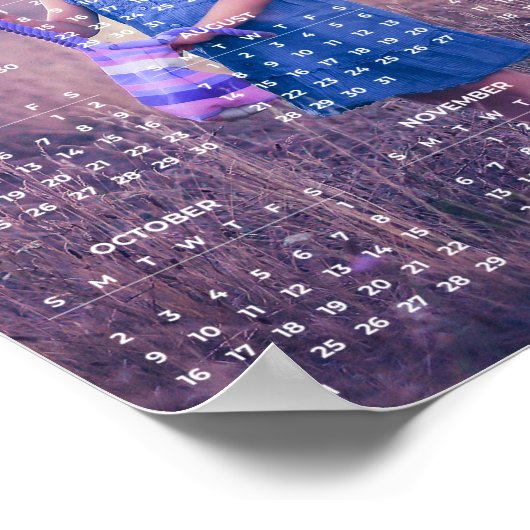 Voeg uw eigen Foto 2022-kalender toe | POSTER (Hoek)
