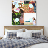 Voeg uw eigen Foto 4 afbeeldingen Canvas toe (Insitu (Slaapkamer))