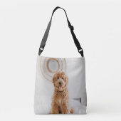 Voeg uw eigen foto-Afbeelding Logo DIY Afbeelding Crossbody Tas (Achterkant)