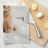 Voeg uw eigen foto-Afbeelding Logo DIY Afbeelding  Theedoek (Quarter Fold)