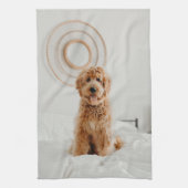 Voeg uw eigen foto-Afbeelding Logo DIY Afbeelding  Theedoek (Verticaal)