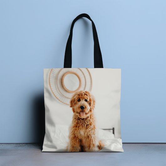 Voeg uw eigen foto-Afbeelding Logo DIY Afbeelding  Tote Bag