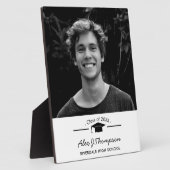 Voeg uw eigen foto-Afstuderen fotoplaat toe (Zijkant)