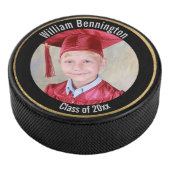 Voeg uw eigen Foto Afstuderen Klasse van toe Hockey Puck (3/4)