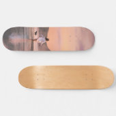 Voeg uw eigen foto DIY op maat toe Persoonlijk Skateboard (Horizontaal)