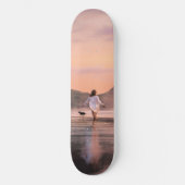 Voeg uw eigen foto DIY op maat toe Persoonlijk Skateboard (Voorkant)