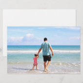 Voeg uw eigen Foto en/of Kaart van de Tekst toe/ (Voorkant / Achterkant)