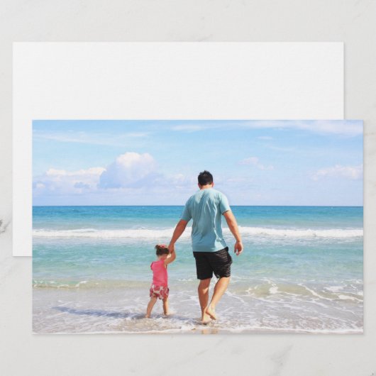 Voeg uw eigen Foto en/of Kaart van de Tekst toe/ (Voorkant / Achterkant)