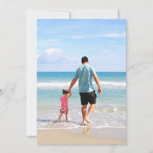 Voeg uw eigen foto en/of tekst toe kaart (Voorkant)