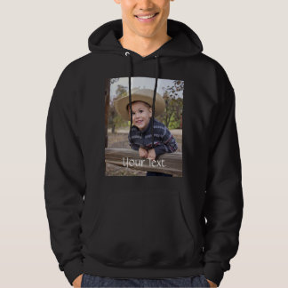 Voeg uw eigen Foto en Tekst toe. Hoodie
