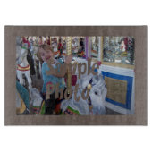 Voeg uw eigen foto in het stripbord toe snijplank (Voorkant)