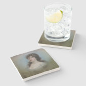 VOEG UW EIGEN FOTO OF TEKST TOE STENEN ONDERZETTER (Zijkant)