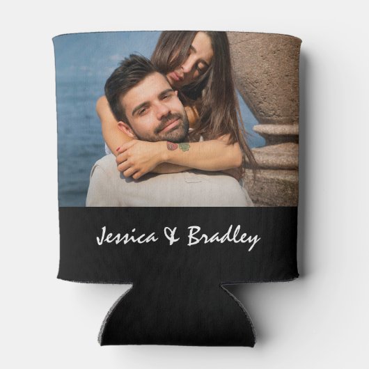 Voeg uw eigen foto persoonlijke Koelbox toe Blikjeskoeler (Achterkant)