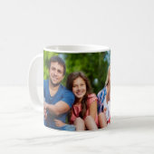 Voeg uw eigen foto persoonlijke koffie-Mok toe Koffiemok (Voorkant links)