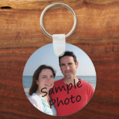 Voeg uw eigen Foto-Sleutelhanger toe Sleutelhanger (Voorkant)