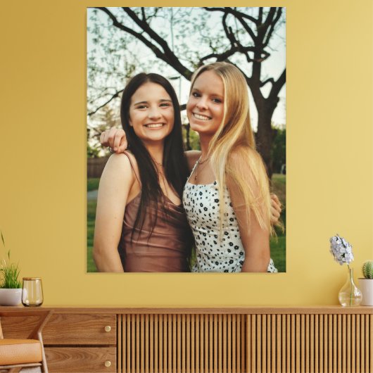 Voeg Uw Eigen Foto Toe Canvas Afdruk (Insitu (Woonkamer))