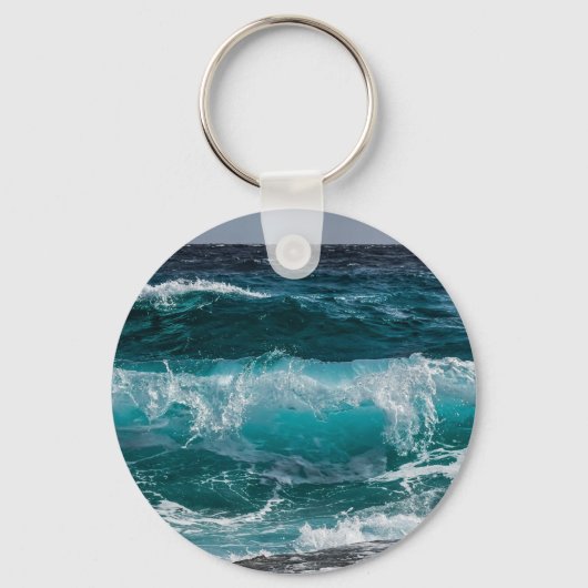 Voeg Uw Eigen Foto Toe Gepersonaliseerd Sleutelhanger (Voorkant)