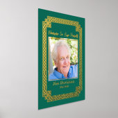 Voeg uw eigen foto toe in het geheugen van Keltisc Folie Afdrukken (Laagn)