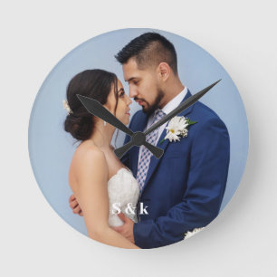 Voeg Uw Eigen Foto Toe Ronde Klok