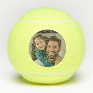 Voeg Uw Eigen Foto Toe Tennisballen
