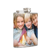 Voeg uw eigen fotoflesje toe heupfles (Rechts)