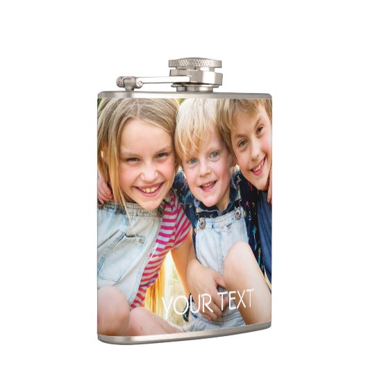 Voeg uw eigen fotoflesje toe heupfles (Rechts)