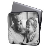 Voeg uw eigen fotolaptoptas toe laptop sleeve (Voorkant Links)