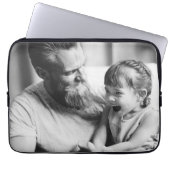 Voeg uw eigen fotolaptoptas toe laptop sleeve (Voorkant)