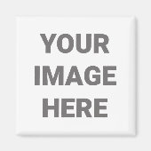 Voeg uw eigen fotoontwerp toe aan uw eigen eigen a magneet (Voorkant)