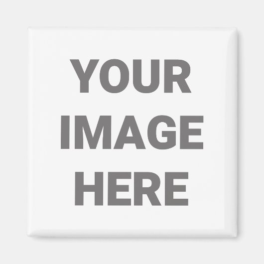 Voeg uw eigen fotoontwerp toe aan uw eigen eigen a magneet (Voorkant)