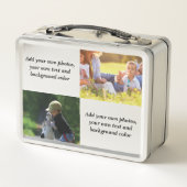 Voeg uw eigen foto's, tekst en achtergrond toe wer (Achterkant)