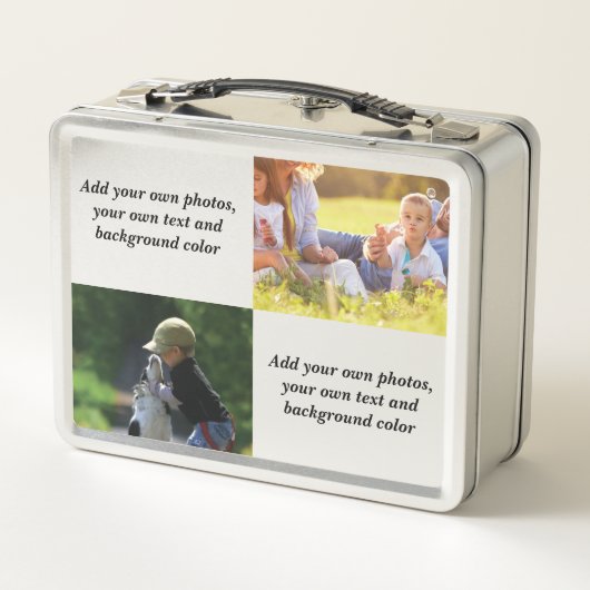 Voeg uw eigen foto's, tekst en achtergrond toe wer (Achterkant)