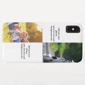 Voeg uw eigen foto's, tekst en achtergrond toe wer Case-Mate iPhone case (Achterkant (horizontaal))