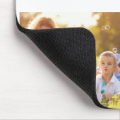 Voeg uw eigen foto's, tekst en achtergrond toe wer muismat (Hoek)