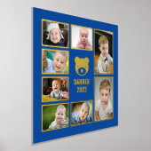 Voeg uw eigen foto's toe 7 Kindfotocollage Folie Afdrukken (Laagn)