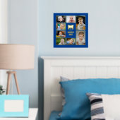 Voeg uw eigen foto's toe 7 Kindfotocollage Folie Afdrukken (Insitu (Slaapkamer))