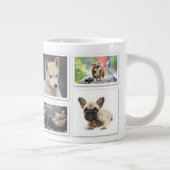 Voeg uw eigen foto's toe, 8 sjabloon van de fotoco grote koffiekop (Rechts)