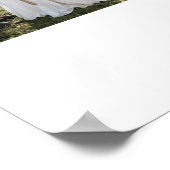 Voeg uw eigen Gepersonaliseerd 3 fotocollage toe Poster (Hoek)