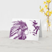 VOEG UW EIGEN Inheems Amerikaans Kunstwerk van de Kaart (Gele Bloem)