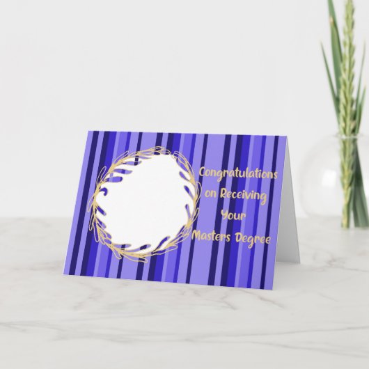 Voeg uw eigen Kaart van de Masters van de Foto toe (Voorkant)