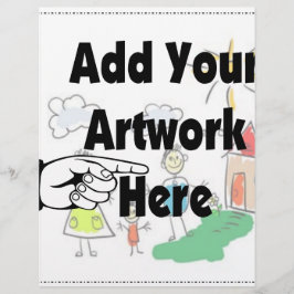 Voeg uw eigen Kunstwerk of Kunstwerk van het Kind 