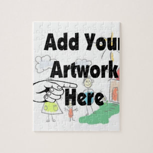 Voeg uw eigen Kunstwerk of Kunstwerk van het Kind  Legpuzzel