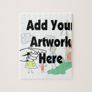 Voeg uw eigen Kunstwerk of Kunstwerk van het Kind Legpuzzel