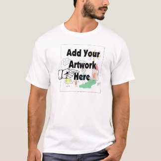 Voeg uw eigen Kunstwerk of Kunstwerk van het Kind T-shirt